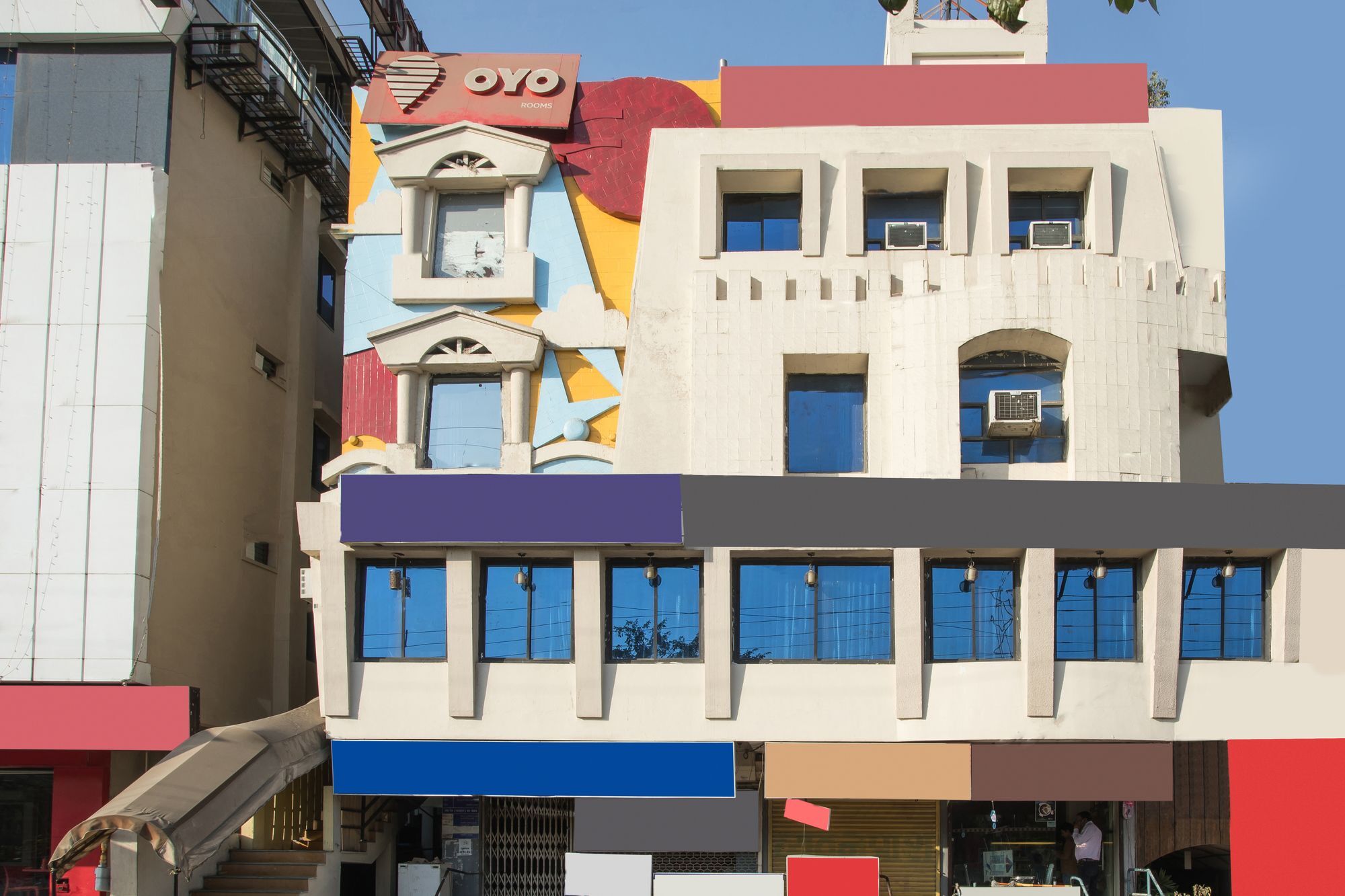 Hotel O Crosswinds Residency Indirapuram المظهر الخارجي الصورة